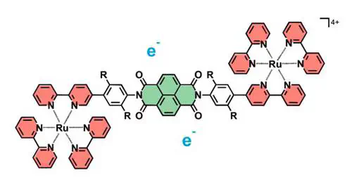 Electron Accumulation on Naphthalene Diimide Photosensitized by [Ru(2,2′-Bipyridine)$_3$]$^2$$^+$