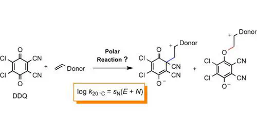 Manifestation of Polar Reaction Pathways of 2,3-Dichloro-5,6-dicyano-p-benzoquinone